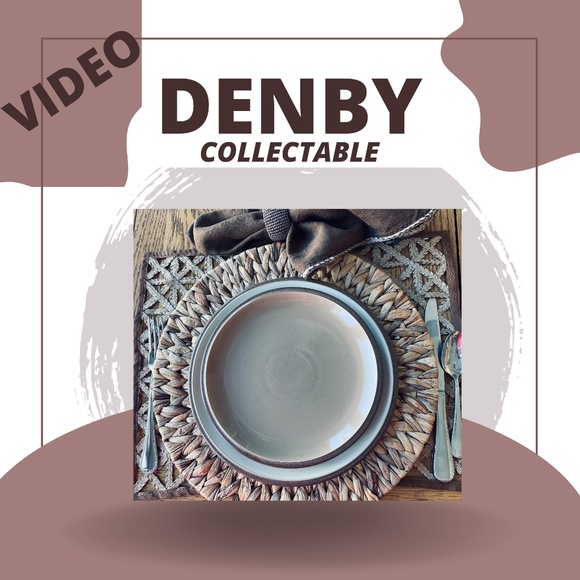 DENBY ENERGY PATTERN STONEWARE DINNERWARE - Picture 10 of 11